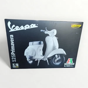 Italeri 4633 Vespa 125 Primavera Roller 1:9 Modellbausatz Motorroller NEU OVP - Bild 1 von 7