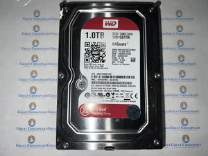 Western Digital WD10EFRX-68JCSN0 1TB 3,5" SATA WD Red NAS HDD GETESTET! - Bild 1 von 1