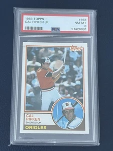 1983 Topps Cal Ripken Jr HOF PSA 8 Baltimore Orioles - Picture 1 of 2