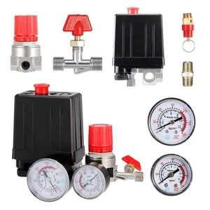 HSEAMALL Pressostato Compressore Aria Valvola 220V Compressore d aria Valvola di - Foto 1 di 12