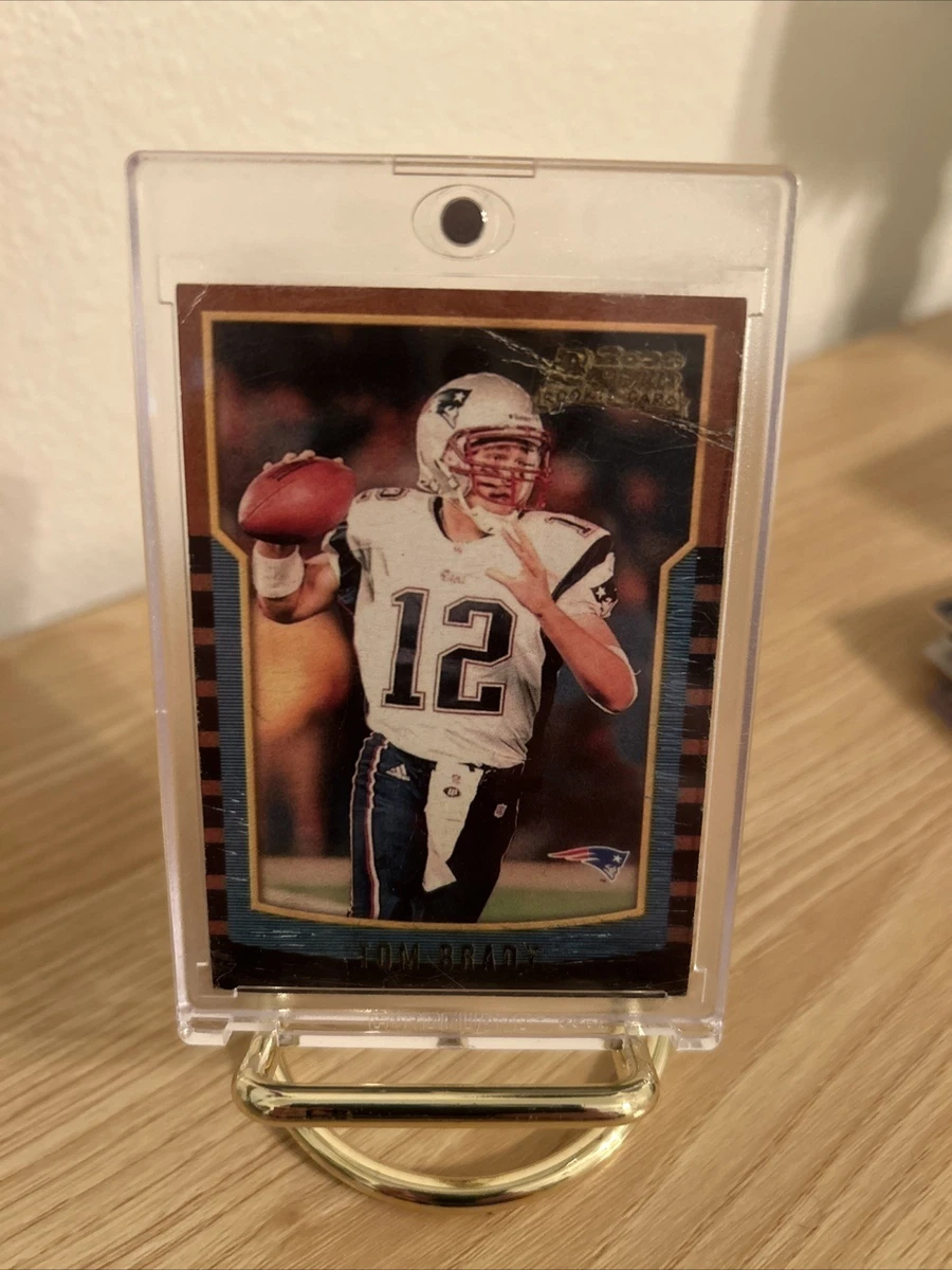 Tom Brady New England Patriots Bowman Rookie Football Trading