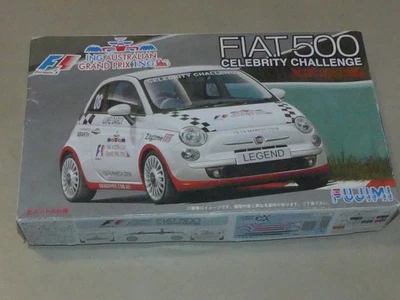 Maquette FUJIMI  Fiat 500 Celebrity Challenge  1/24  neuve - Photo 1/4