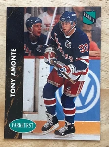 Tony Amonte Rookie NHL #114 Rangers Parkhurst RC Hockey Pro Set - Bild 1 von 2
