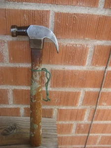 40er Jahre Vintage 16 oz. Kopfgröße ** ATHA *** gebogener Klauenhammer USA - Bild 1 von 10