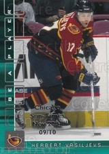 2001-02 BAP Memorabilia Chicago Sun Times Emerald #268 Herberts Vasiljevs