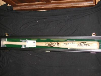 Hank Aaron - Firmado H and B Louisville Slugger Bat - Holograma Steiner y certificado de autenticidad Foto 1 de 4