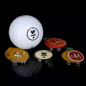 NEW RARE SOLD OUT! LAB Juice Bar Golf Ball Marker Limited Edition LIME ONLY! - Picture 1 of 3