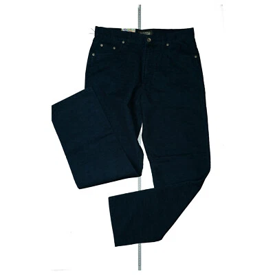 PHÖNIX Herren Relaxed Comfort Cord Hose Cordhose 34/32 W34 L32 Petrol-Blau NEU - Bild 1 von 4