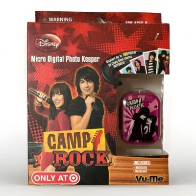 Disney CAMP ROCK Micro Digital Photo Keeper, Displays up to 100 photos! NEW - Image 1 of 3