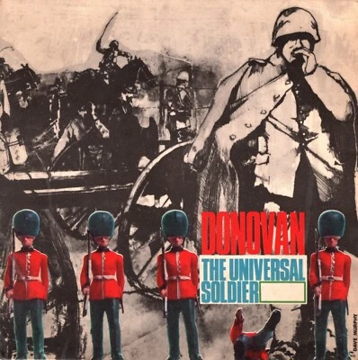 Donovan Universal Soldier / Ballad Of A Crystal Man + 2 UK Ep W/ Picture Sleeve Foto 1 de 3