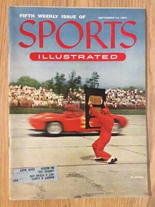 Fifth Weekly Issue Of Sports Illustrated Sept 13, 1954 Auto Racing Ex Cond. Rare - Picture 1 of 8