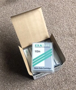 ExaByte ExaTape 112m 8mm Data Tape Cartridge 180093 New Sealed - Afbeelding 1 van 3