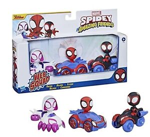 NEW Marvel Spidey and His Amazing Friends Web Squad Ghost Spider & Miles Morales