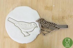 Vogel steht cookie cutter Keksstempel/Ausstechform PLAca.8cm - Bild 1 von 1