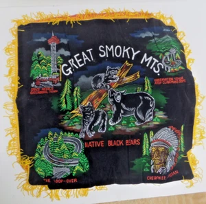 Tapiz de recuerdo de colección Great Smoky Mountains - Imagen 1 de 2