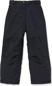 Amazon Essentials Girl's Black Water-Resistant Snow Pants XL (12) - Picture 1 of 2