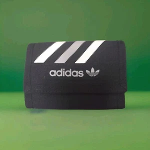 Cartera básica triple de nailon unisex Adidas originales RARA - Imagen 1 de 6