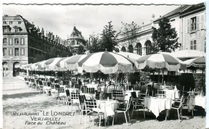 France Versailles - Restaurant "Le Londres" old real photo postcard - Picture 1 of 4