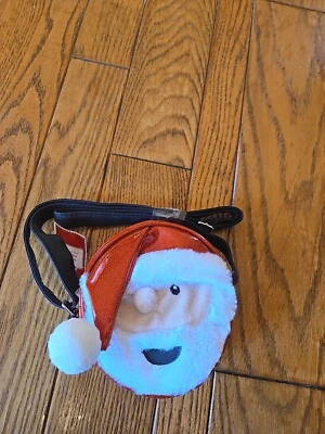 Monedero de bolsillo de Papá Noel de Navidad para niñas NUEVO Foto 1 de 2