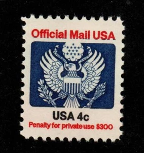 Scott O128 4¢ Red, Blue and Black MNH Free shipping in USA! - Picture 1 of 1