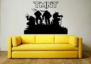 TEENAGE MUTANT NINJA TURTLES WALL ART STICKER, DECAL, MURAL - 3 x sizes... - Picture 1 of 2