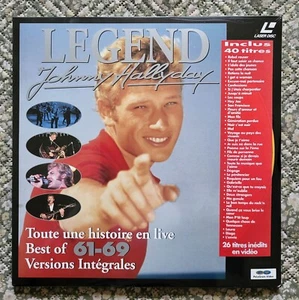 Rare 2x Laser Disc Johnny Hallyday Legend Best Of 61-69 & 70-92 NEUF & Scellé - Photo 1/2