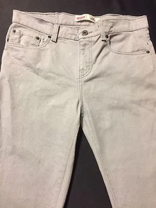 Levi's 510/Skinny girls Jeans Sz. 20 Reg.- 30"x30"-Cotton Blend-Gray-Hi Rise - Picture 1 of 12