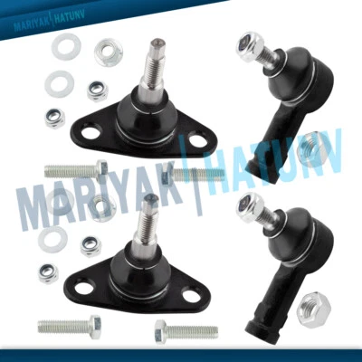 4PCS Front Outer Tie Rod Lower Ball Joint Set For Volvo 740 745 760 780 940 960 - image 1 of 4