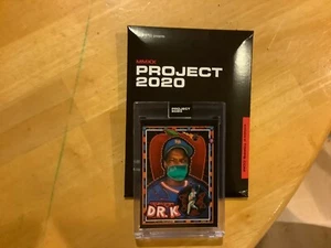 Topps PROJECT 2020 Card 137 - 1985 Dwight Gooden by Efdot w/Box - Picture 1 of 2