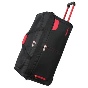 Lightweight Duffle Bag Wheeled Holdall Luggage Trolley Cargo Travel Bag - RL501 - Picture 1 of 18