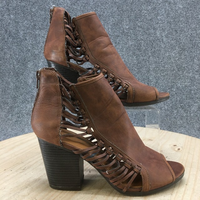 Rampage Whendl Caoboy Ankle Boots Side ZipUp Size:7.5