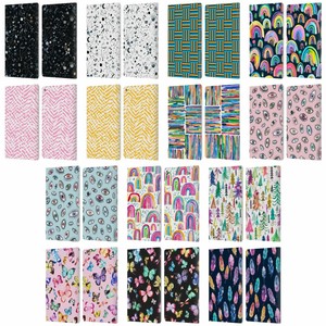 OFFICIAL NINOLA PATTERNS 4 LEATHER BOOK WALLET CASE COVER FOR AMAZON FIRE