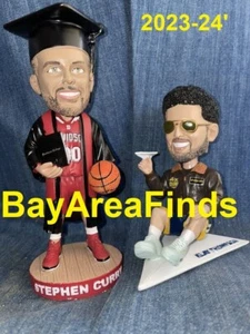 Golden State Warriors Stephen Curry Grad Air Plane Klay Thompson 2023 Bobblehead - Picture 1 of 7