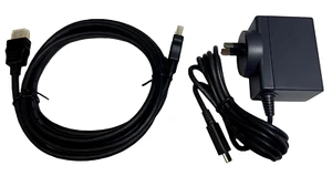 Nintendo switch Power Supply and HDMI Cables Brand New Aftermarket AUS Plug - Picture 1 of 4