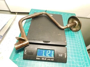 Antico Vintage?1/2" Trapano Avvitatore Braccio Manico Tutto Acciaio Compreso Manopola Senza Marchio - Foto 1 di 13
