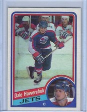 DALE HAWERCHUK 1984-85 TOPPS WINNIPEG JETS