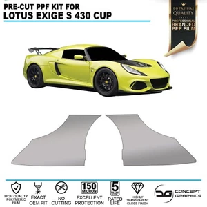 Pellicola protezione vernice protezione chip di pietra arco posteriore PPF per Lotus Exige S3 - Foto 1 di 3
