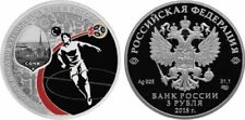 Münzen aus Russland (ab 1991) Fußball Silber
