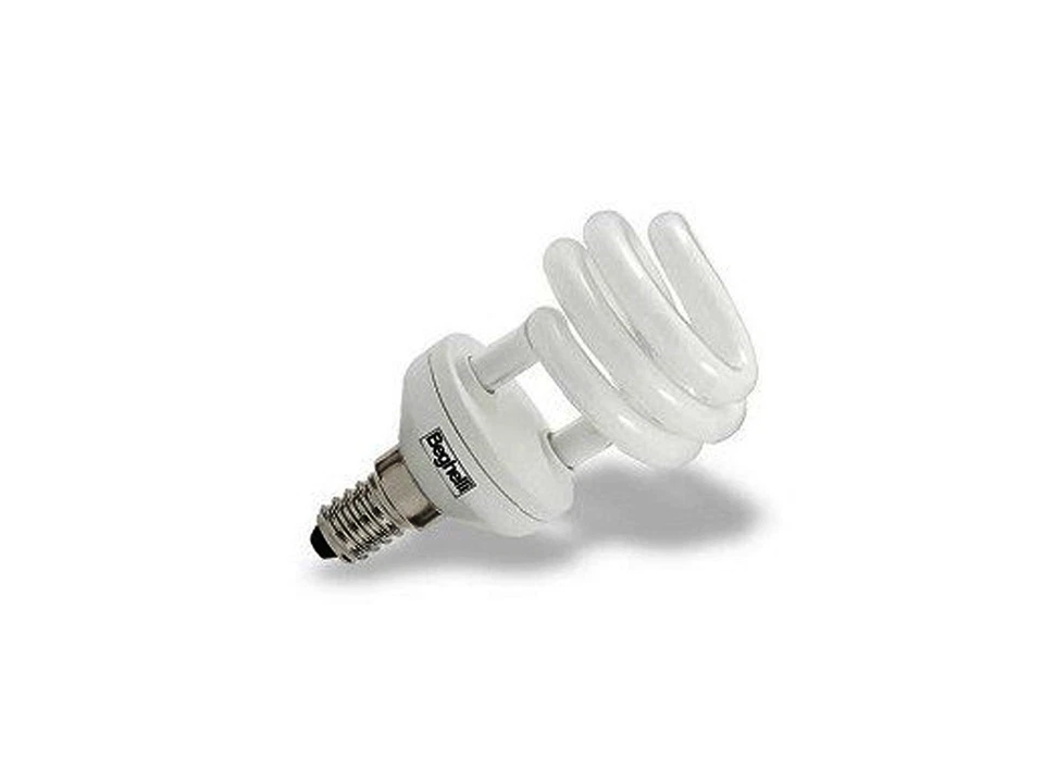LAMPADINA RISPARMIO ENERGETICO SPIRALE BEGHELLI 50806 MCOMPACT 11W E14 2700K - Immagine 1 di 1