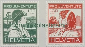SWITZERLAND 2024 STAMP ON STAMP PRO JUVENTUTE STAMPS ON STAMPS MNH 19496-3 - Picture 1 of 1