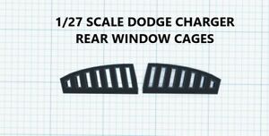 2-PACK 1/27 1/24 Scale 2016 Welly Dodge Charger Rear Window Cage Police Diecast 