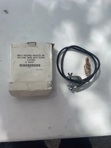 Wesco International Grounding Wire w/ Clamp & Insulation 272032 - Picture 1 of 3