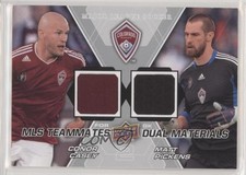 2012 Upper Deck MLS Teammates Dual Materials Conor Casey Matt Pickens #TM-COL