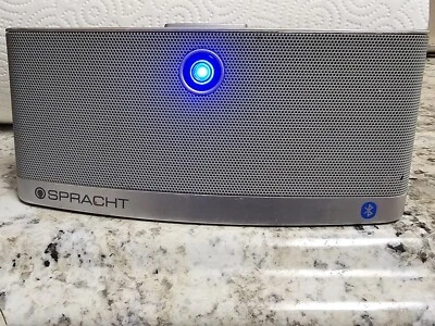 Spracht Aura Blu Note Portable Wireless Bluetooth Speaker System WS 4010 USA - Image 1 of 2