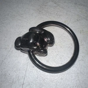 Aspery Sterling Silver 925 Rabbit Teether Baby Rattle - Picture 1 of 14