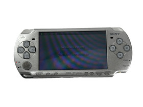 Sony PSP 2001 Silver Handheld Console