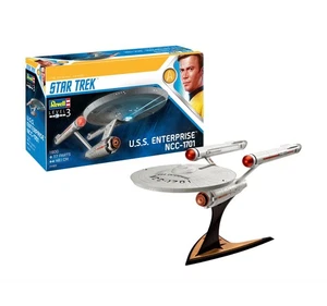 Revell Star Trek U.S.S. Enterprise NCC-1701 1:600 Starfleet Model Kit 04991 - Picture 1 of 10