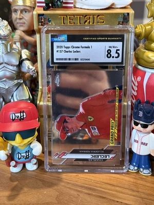 2020 Topps Chrome Formula 1 Charles Leclerc #157 RC CSG 8.5 NM Ferrari🏎️🏁 - Image 1 of 4