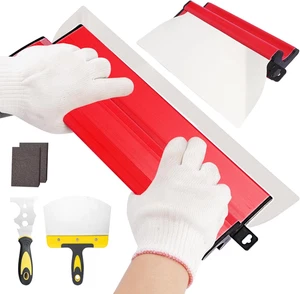 Spatole per Stucco,Spatola per Stucco Con Impugnatura a Z,Cazzuola Muratore Frat - Foto 1 di 12