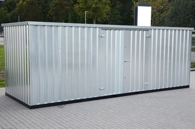 Werkstattcontainer Lagercontainer Lagerbox Containerbox Containerlager 6m Lager - Bild 1 von 4